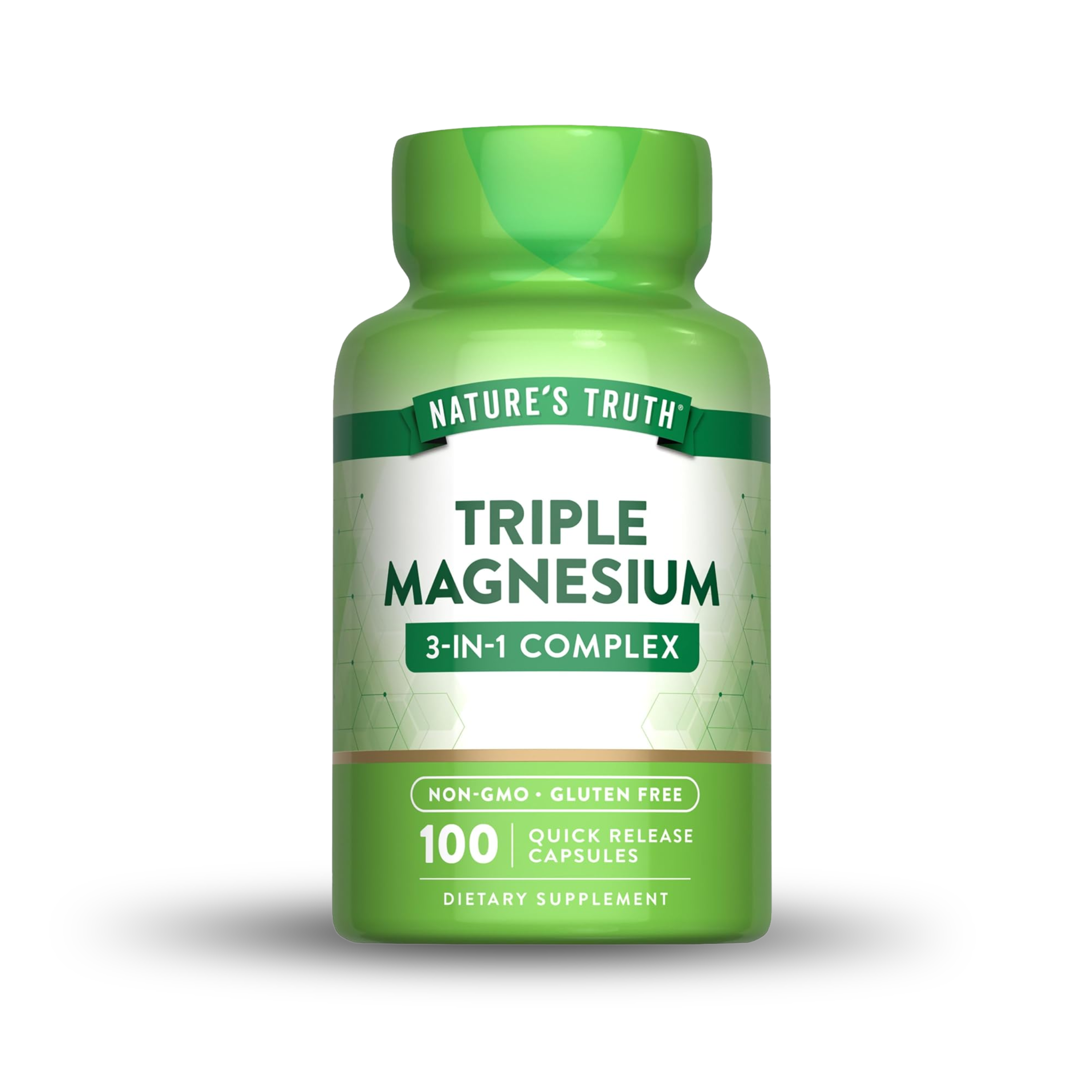 Nature'S Truth Triple Magnesium Complex, 100 Capsules 1